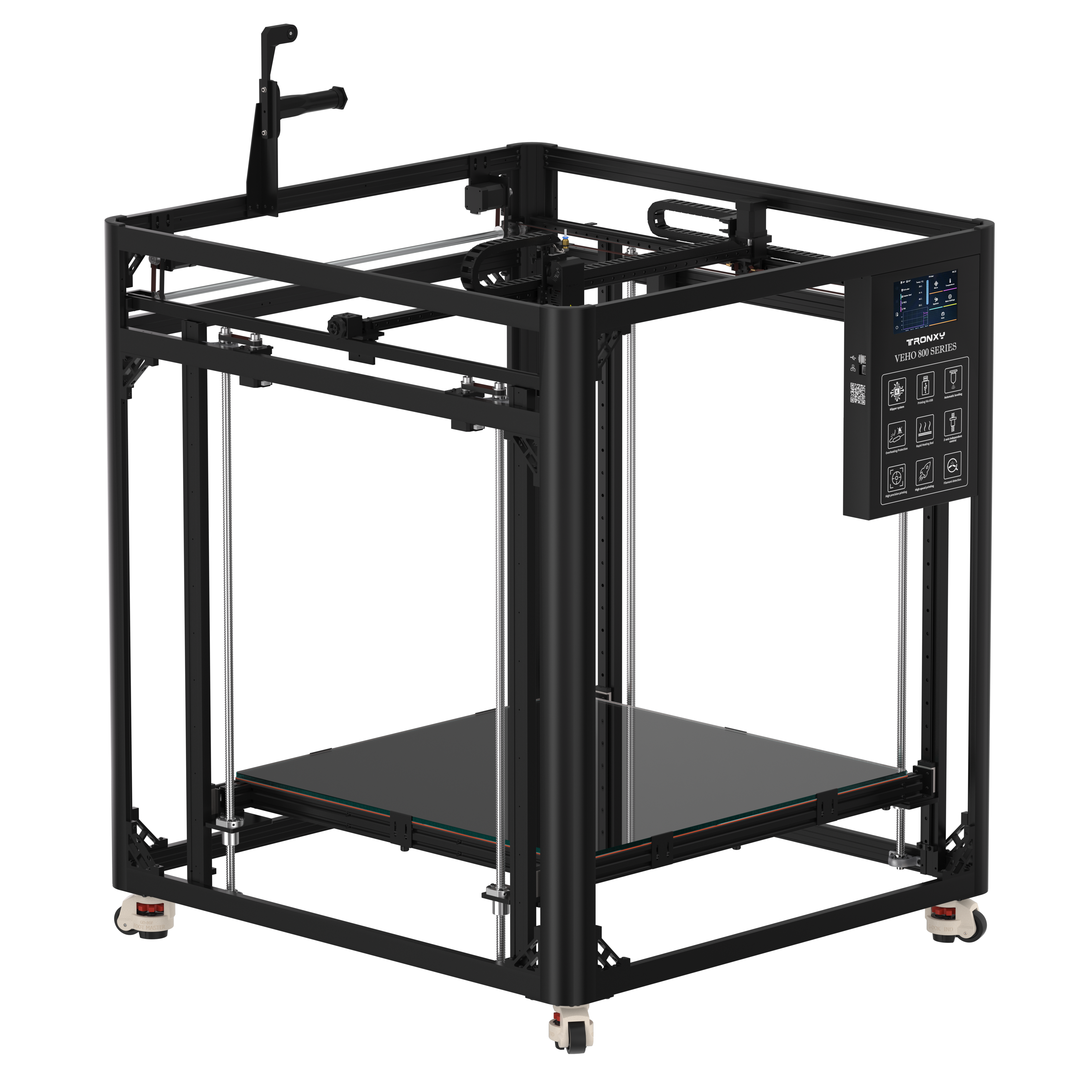 New Upgrade VEHO-800 PRO With Klipper Firmware Direct Drive 3D Printer Large 3D printer 800*800*800mm