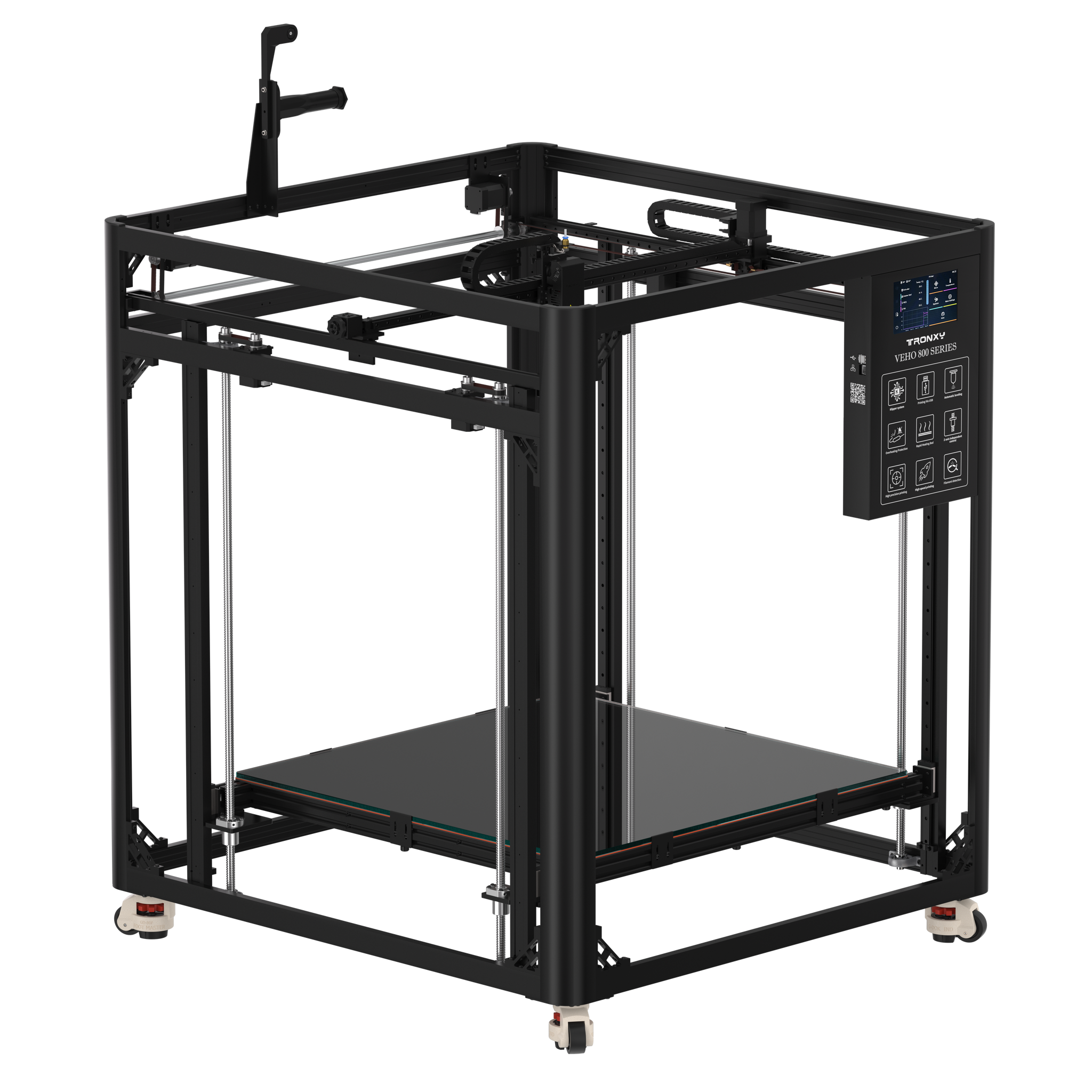 New Upgrade VEHO-800 PRO With Klipper Firmware Direct Drive 3D Printer Large 3D printer 800*800*800mm