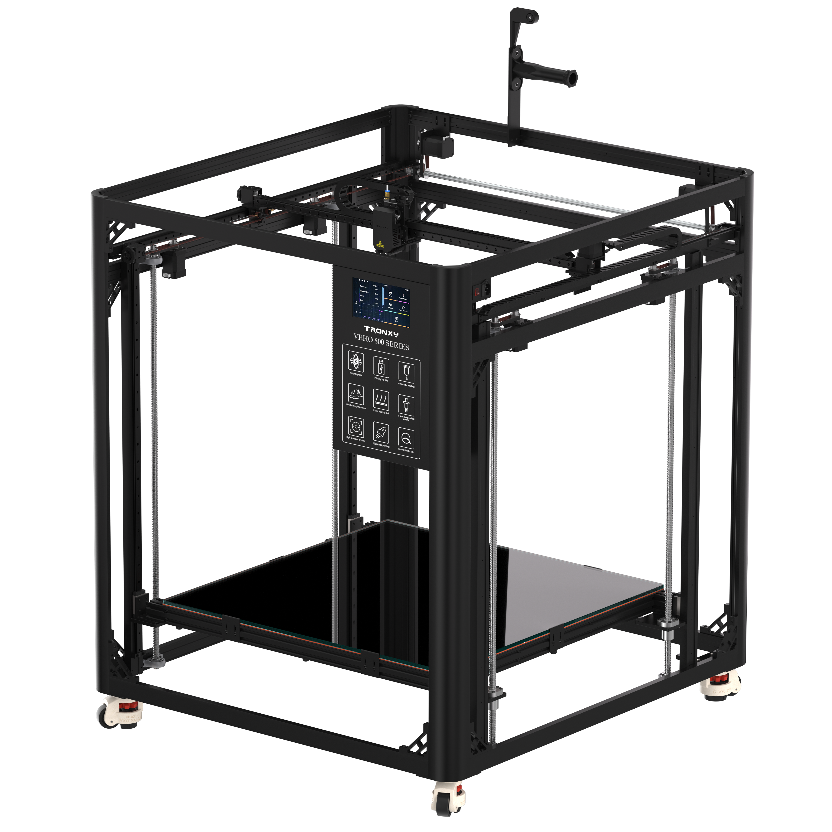 New Upgrade VEHO-800 PRO With Klipper Firmware Direct Drive 3D Printer Large 3D printer 800*800*800mm