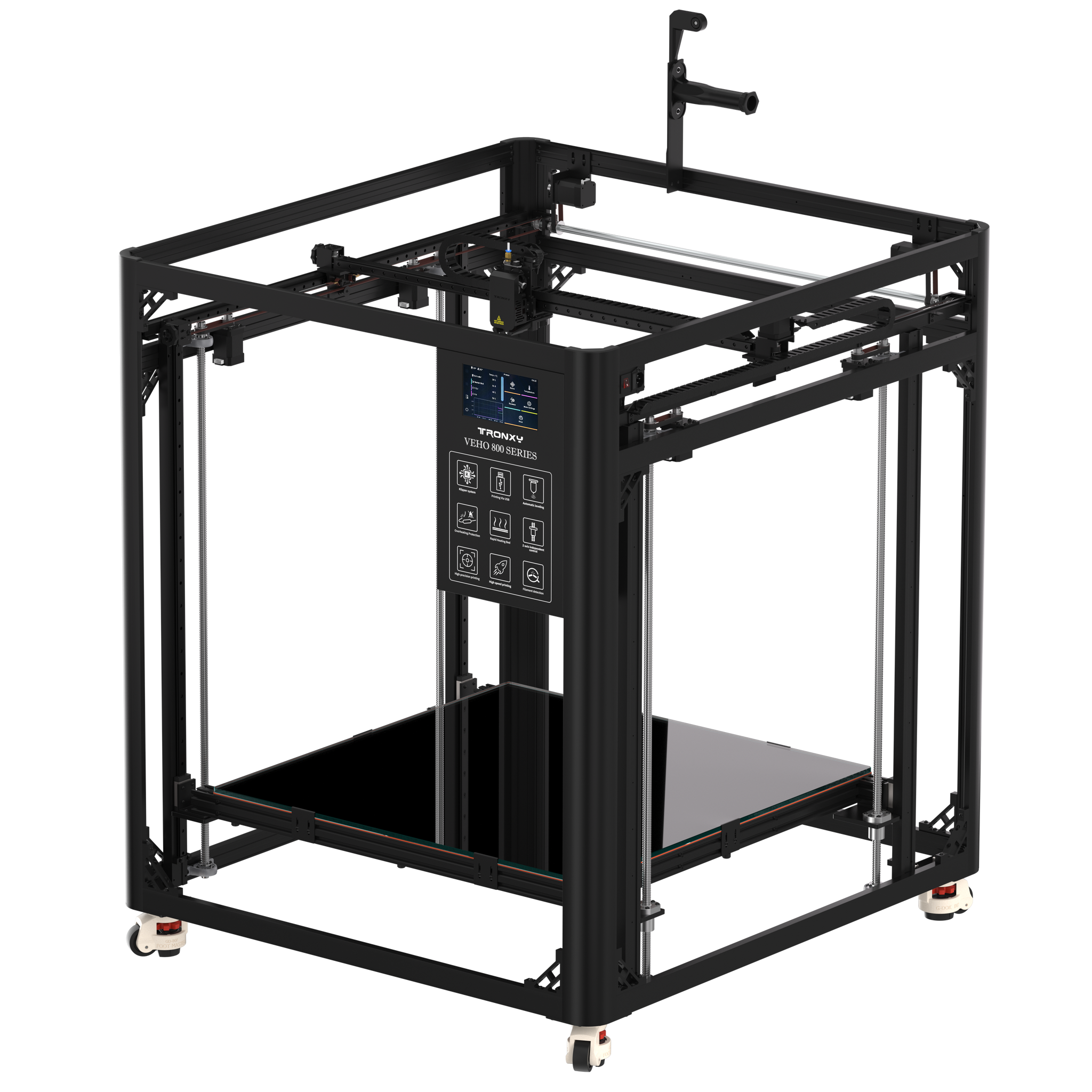 New Upgrade VEHO-800 PRO With Klipper Firmware Direct Drive 3D Printer Large 3D printer 800*800*800mm