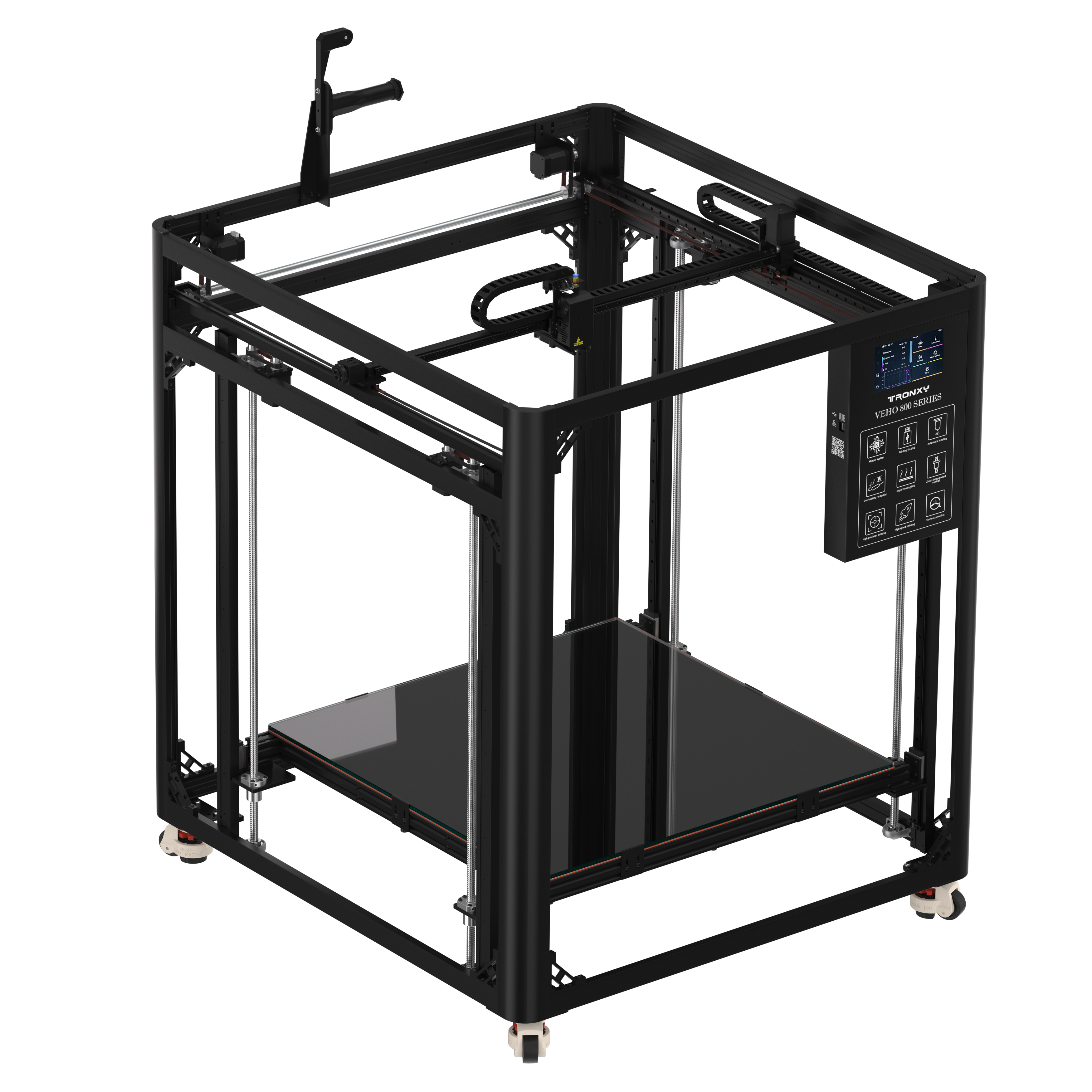 New Upgrade VEHO-800 PRO With Klipper Firmware Direct Drive 3D Printer Large 3D printer 800*800*800mm