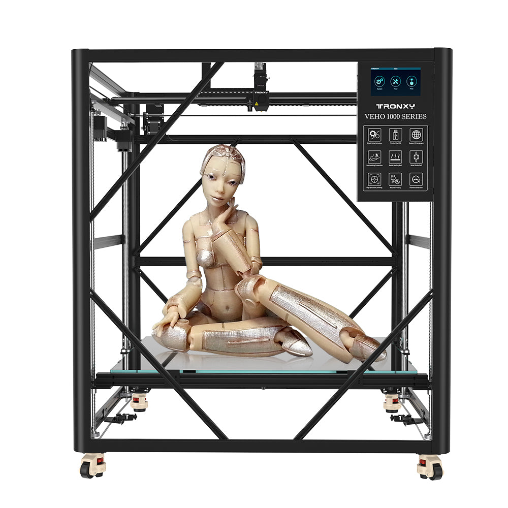 VEHO-800 Großer 3D-Drucker mit Direktantrieb 800 x 800 x 800 mm