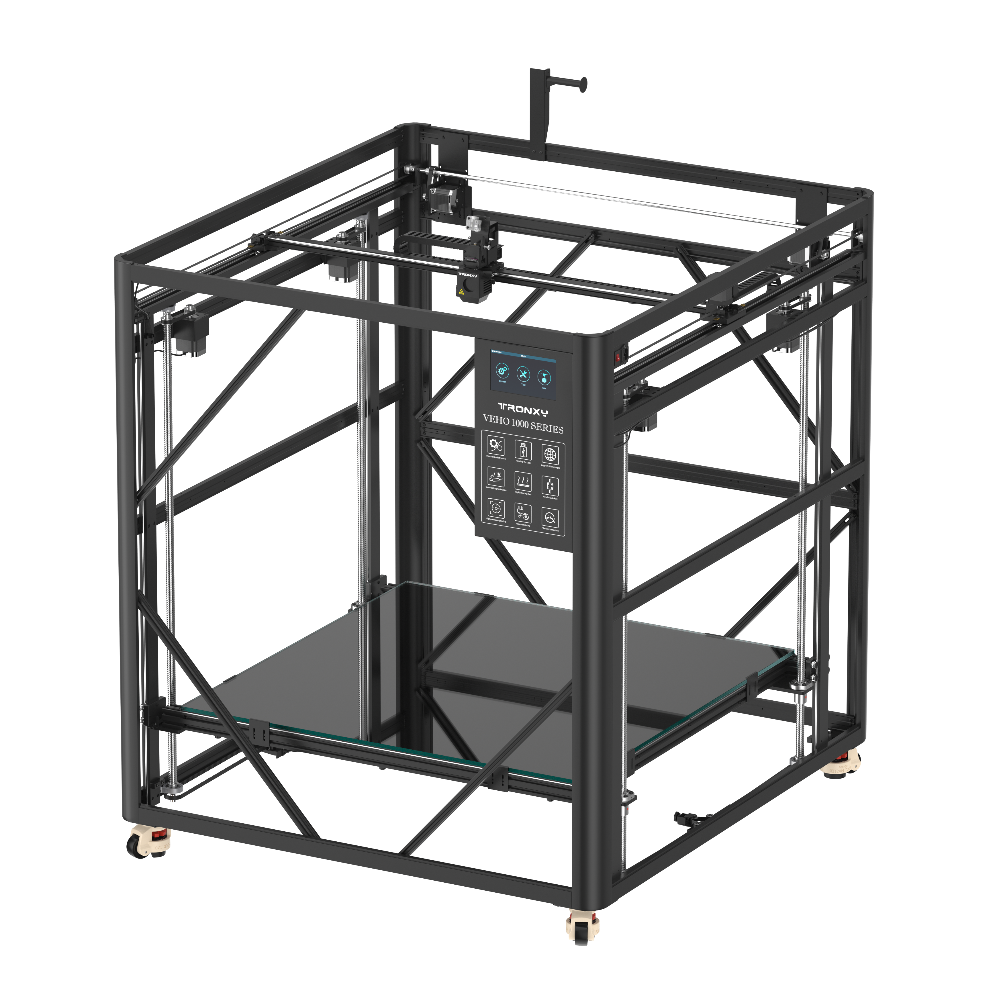 VEHO-800 Großer 3D-Drucker mit Direktantrieb 800 x 800 x 800 mm