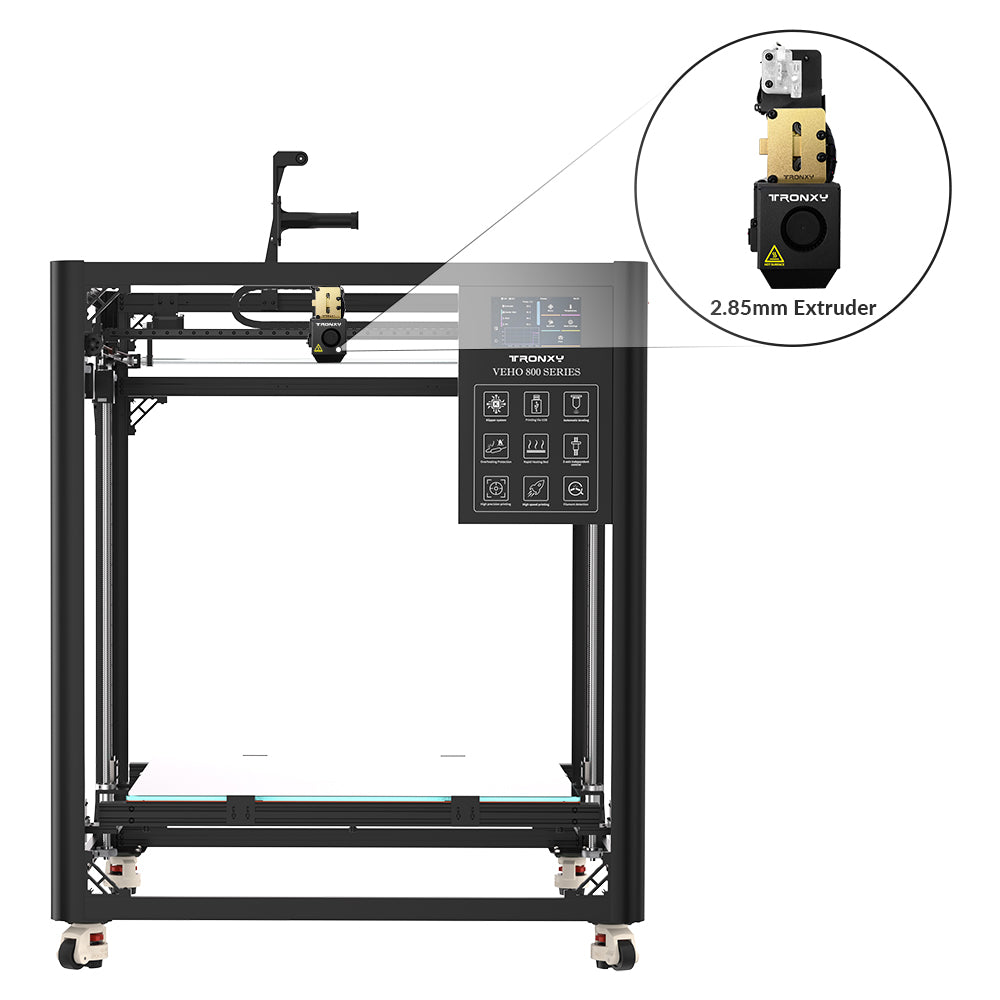 New Upgrade VEHO-800 PRO With Klipper Firmware Direct Drive 3D Printer Large 3D printer 800*800*800mm