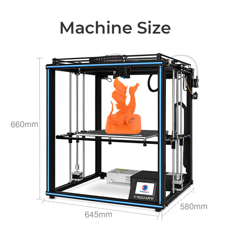 X5SA 24V DIY CoreXY 3D プリンター、ビルドサイズ 330*330*400mm