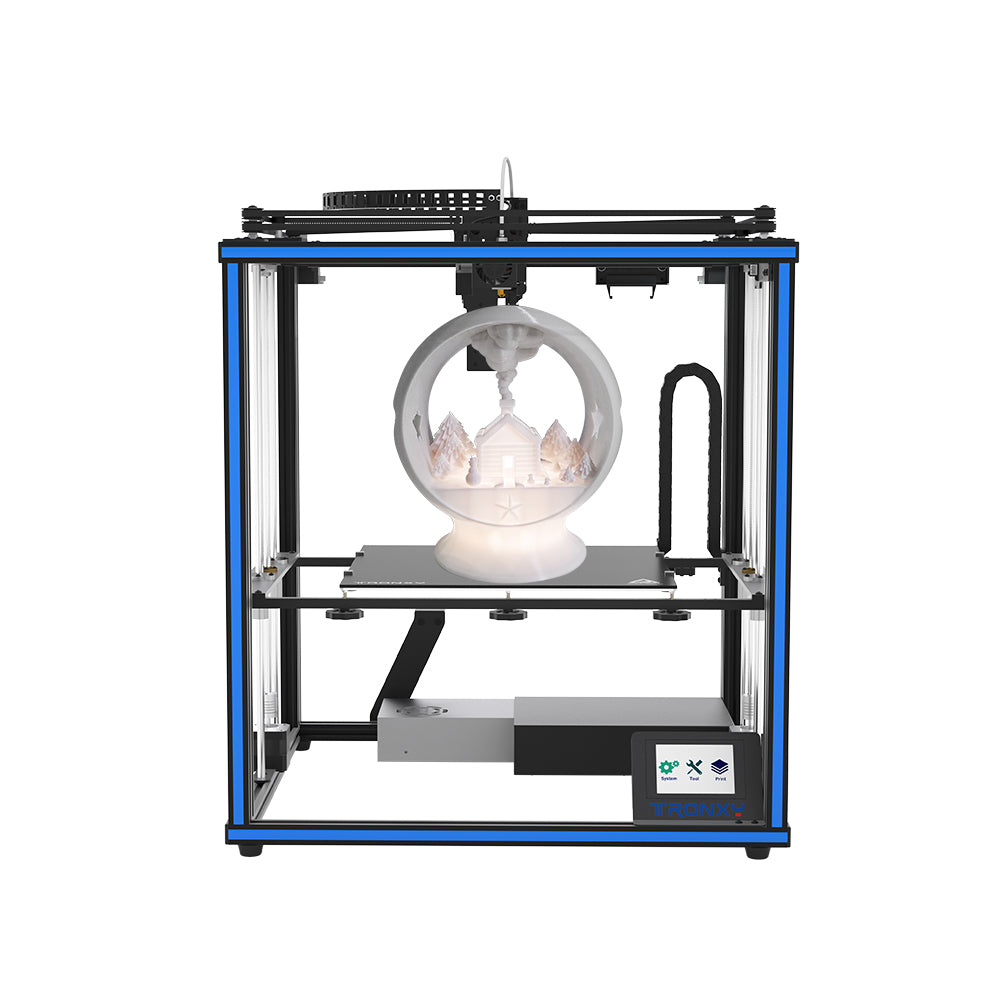 <transcy>Stampante 3D Tronxy Tronxy Nuova versione X5SA PRO con autolivellamento sensore TR + Lattice Glass Plate</transcy>