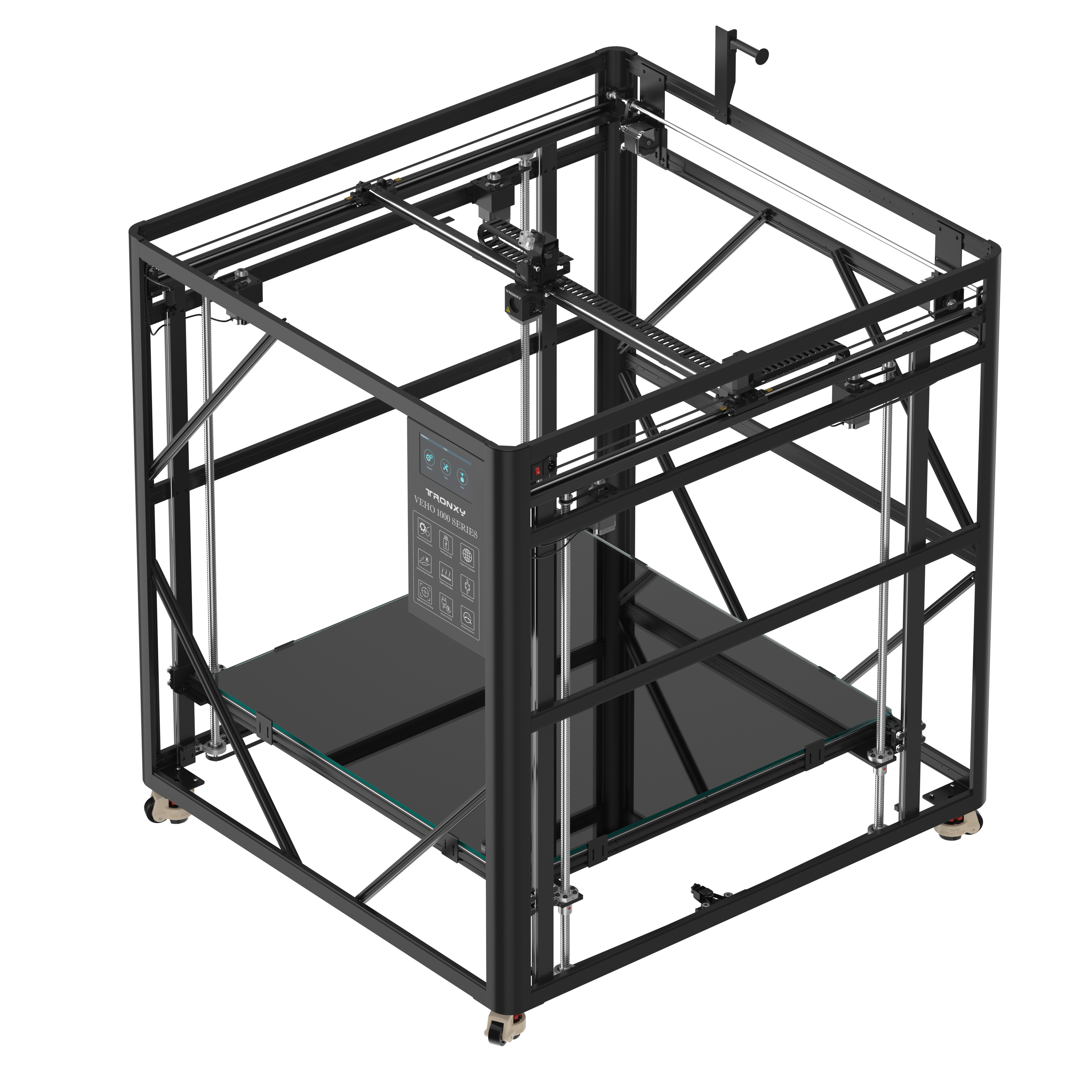 VEHO-800 Großer 3D-Drucker mit Direktantrieb 800 x 800 x 800 mm