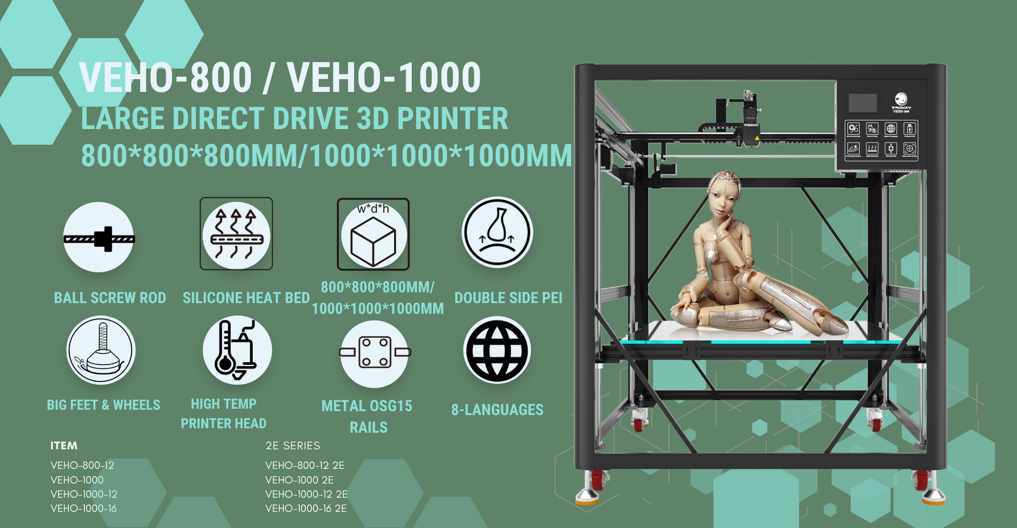 Kit d'imprimante 3D Labymos XY-2 Pro Assemblage rapide 255*255*260mm Volume  de construction Prise en charge de l'impression silencieuse Nivellement  automatique Reprendre l'impression Détection de fin de filament 