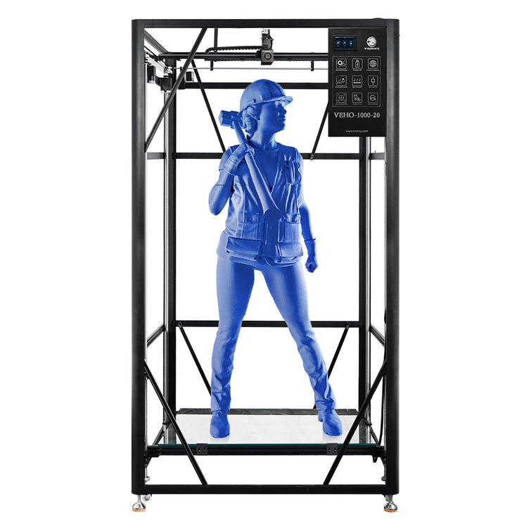 VEHO-1000-20 Direct Drive 3D Printer Large 3D Printer 1000*1000*2000mm