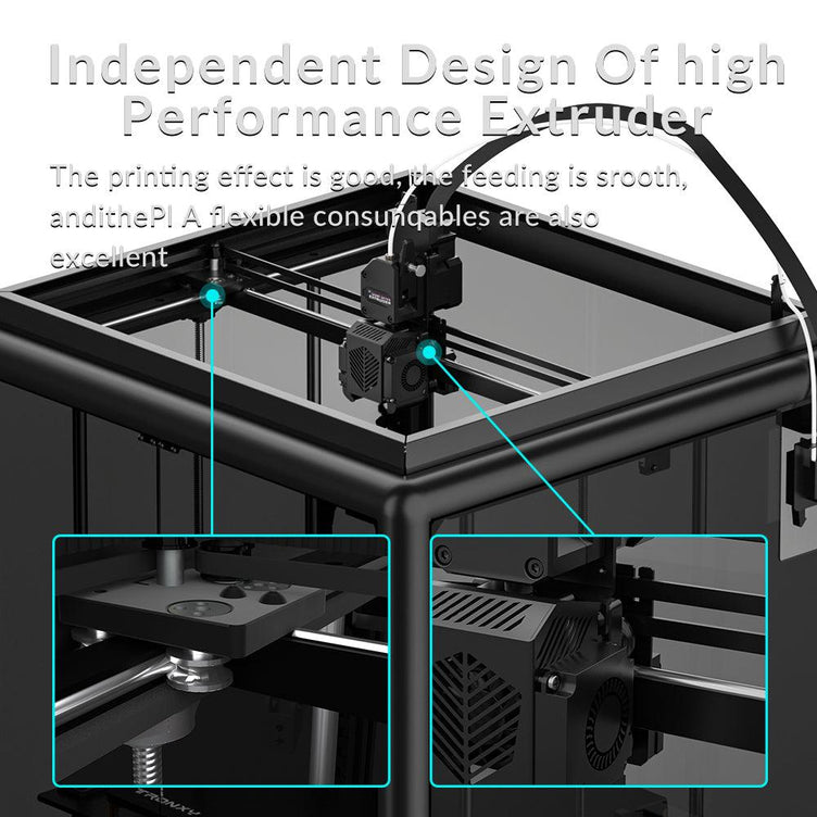 D01 PLUS GUARD V2 Enclosure 3D Printer CoreXY Structure Integrated Direct Drive 3D Printer 330mm*330mm*400mm - Tronxy 3D Printers Official Store