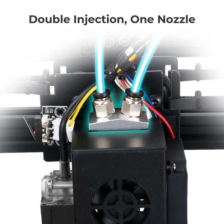 X5SA-400 2E Dual Extruder 3d printer 2-in-1-out 400*400*400mm - Tronxy 3D Printers Official Store