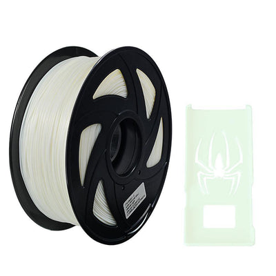 3D Flexible White TPU Filament 1.75 mm, 2.2 LBS (1KG)