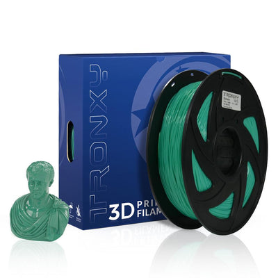 3D Flexible Green TPU Filament 1.75 mm, 2.2 LBS (1KG)